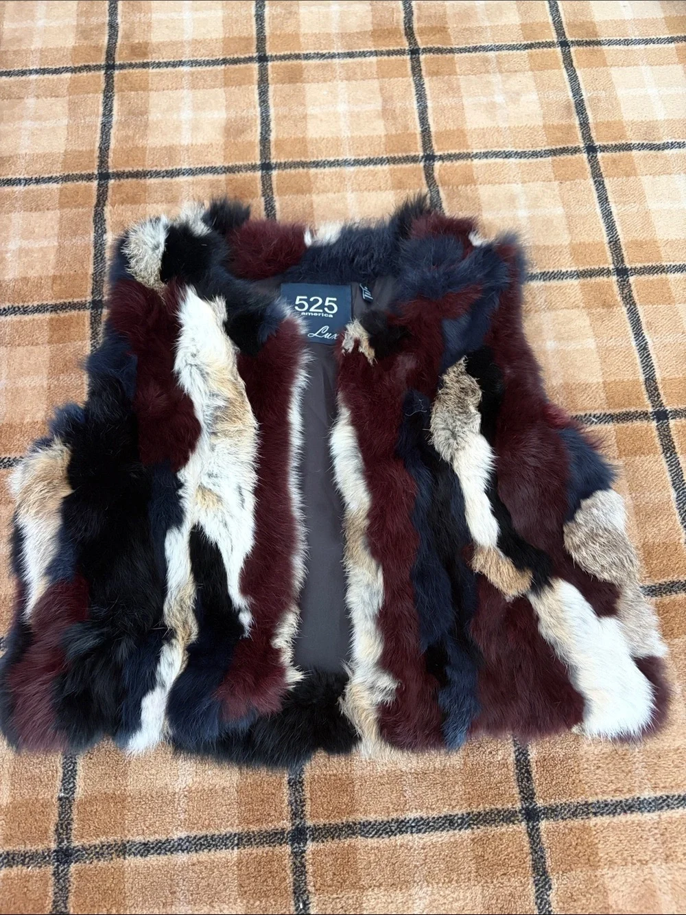 Luxe 525 America Real Fur Coat